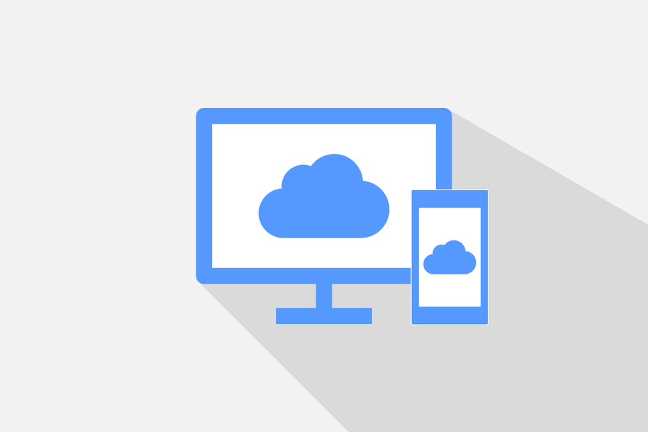 Free cloud computing connection cloud vector